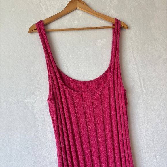 Free People Beach Santos Pink Maxi Dress XL - Picture 12 of 12